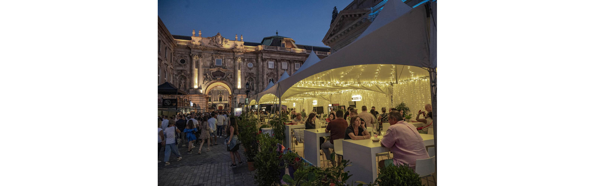 Budapešť - Vínny festival na hrade